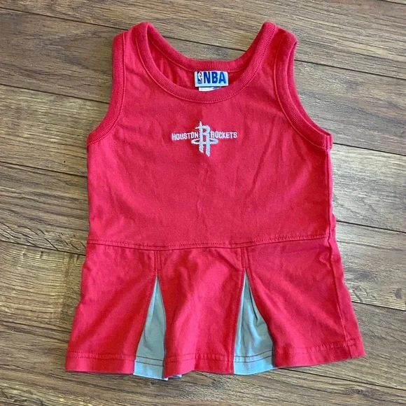 NBA Other Baby Girl Houston Rockets Cheerleader Outfit Dress